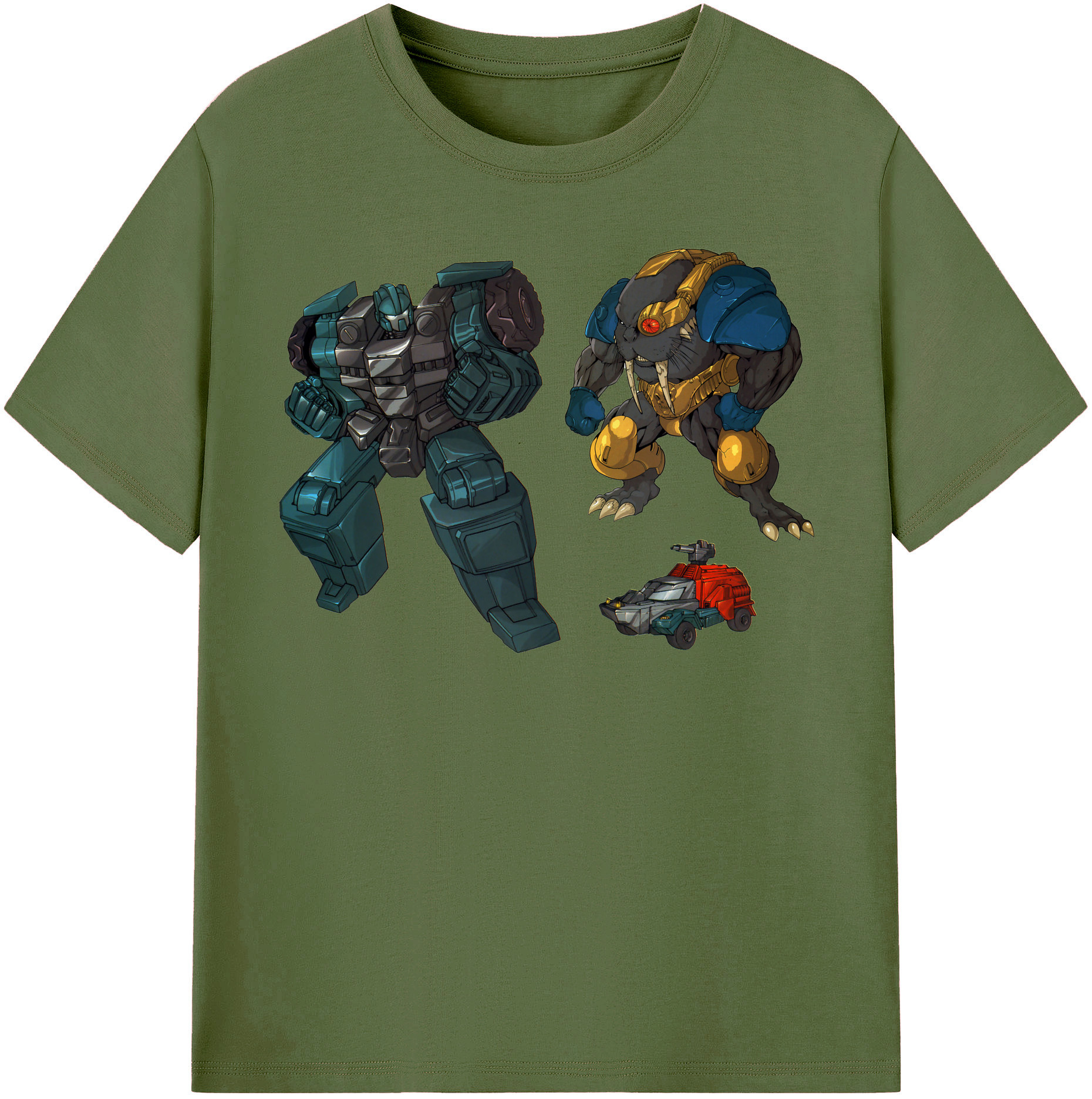 （画像用）  綿100％半袖Tシャツ（フロントプリント）
